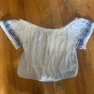boho cropped top